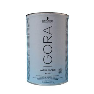 خرید و قیمت پودر دکلره ایگورا آبی igora سوپر پلاس از شرکت شوارتسکف۴۵۰ گرم