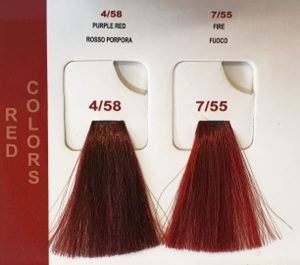 رنگ مو کریتیو سری قرمز با حجم ۱۰۰ میل، creative hair color، ساخت ایتالیا