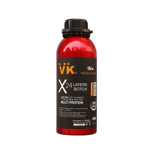 بوتاکس مو vk، موها را نرم و براق می کند.