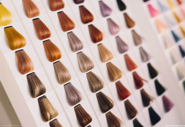 انواع کاتالوگ های رنگ مو