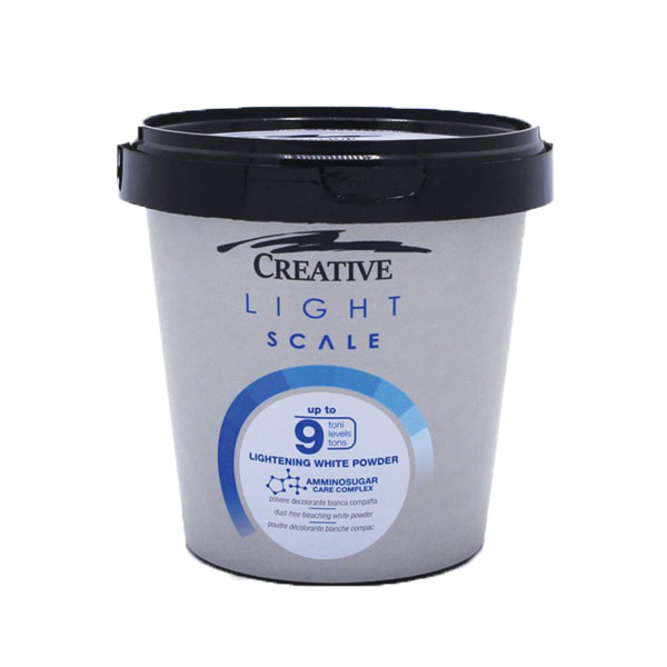 creative-light-scale پودر دکلره لایت اسکال نیم کیلویی کریتیو