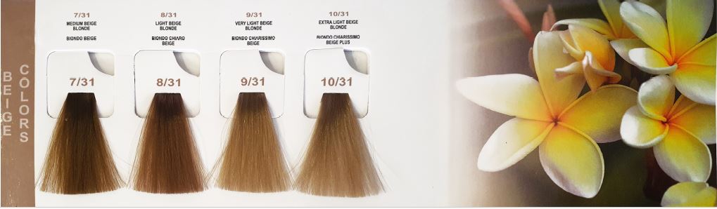 رنگ مو سری بژ کریتیو