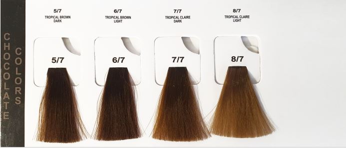 رنگ مو سری شکلاتی کریتیو