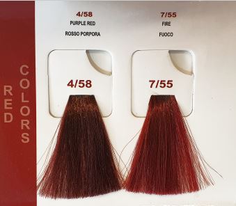 رنگ مو سری قرمز کریتیو