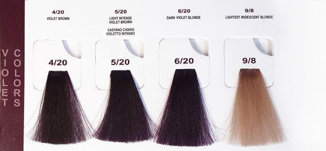 رنگ مو سری بنفش کریتیو