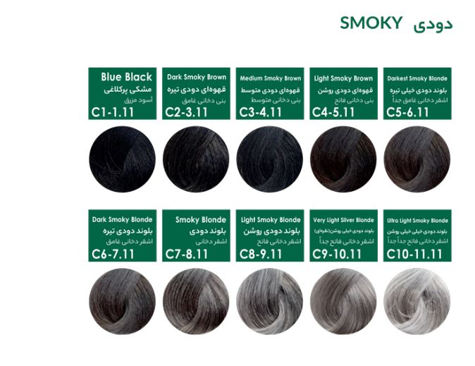 رنگ مو سری دودی پیکارو